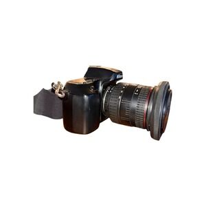 Nikon N70 35mm SLR Camera w/ Sigma 28-200mm Lens, Strap & Quantaray Filter Works